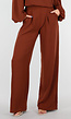 Rood Bruine Linnenlook Broek