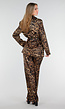 Panterprint Two Piece Set met Blazer en Pantalon