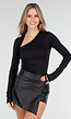 Zwarte Asymmetrische Top