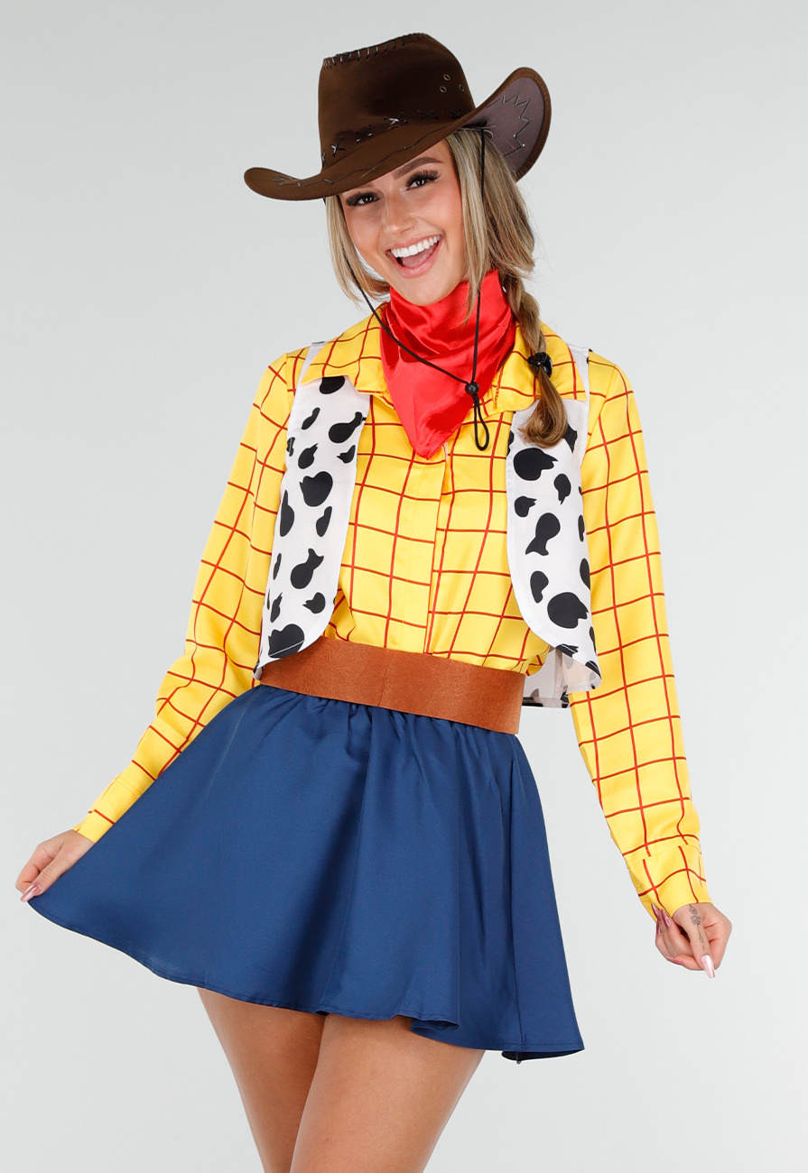 Sexy cowgirl kostuum voor dames - - Vegaoo