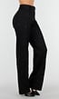 Tall Zwarte Straight Leg Super Stretch Pantalon met Glitters