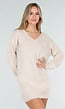 Crème Sweater Dress