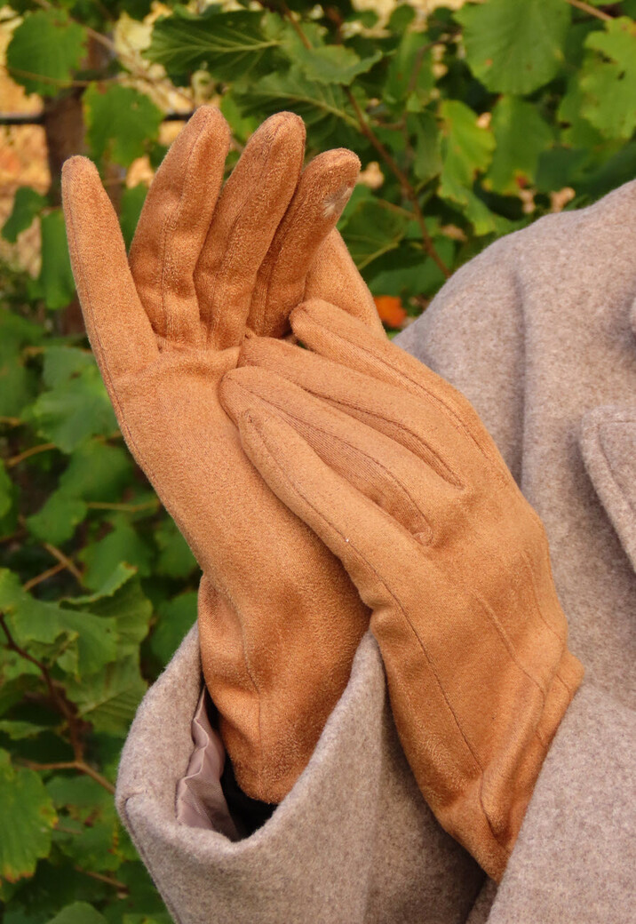 Suèdelook Touchscreen Handschoenen