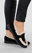 Zwarte Teddy Loafers