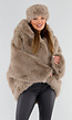 Gebreide Muts met Brede Faux Fur Rand
