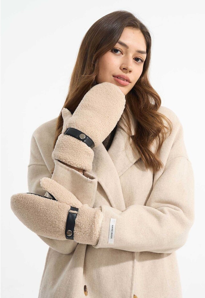 Teddy Wanten met Leer