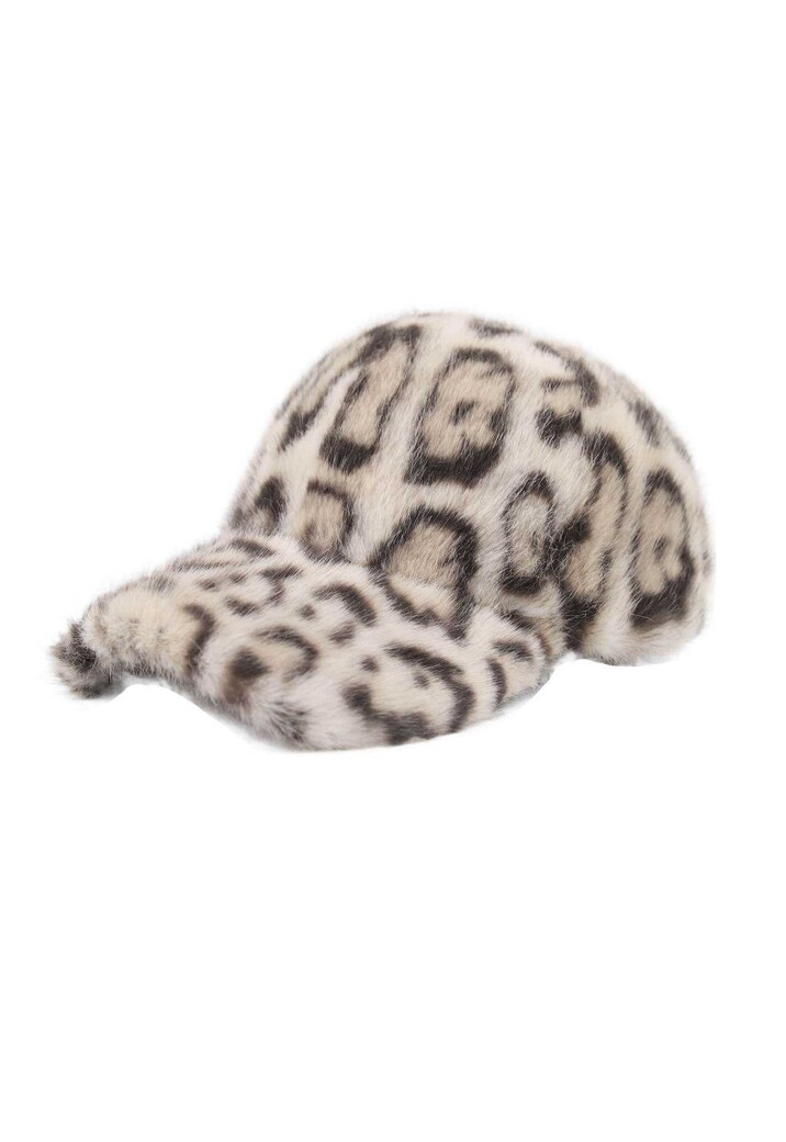Faux Fur Pet met Luipaardprint