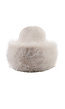Gebreide Muts met Brede Faux Fur Rand