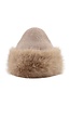 Gebreide Muts met Brede Faux Fur Rand
