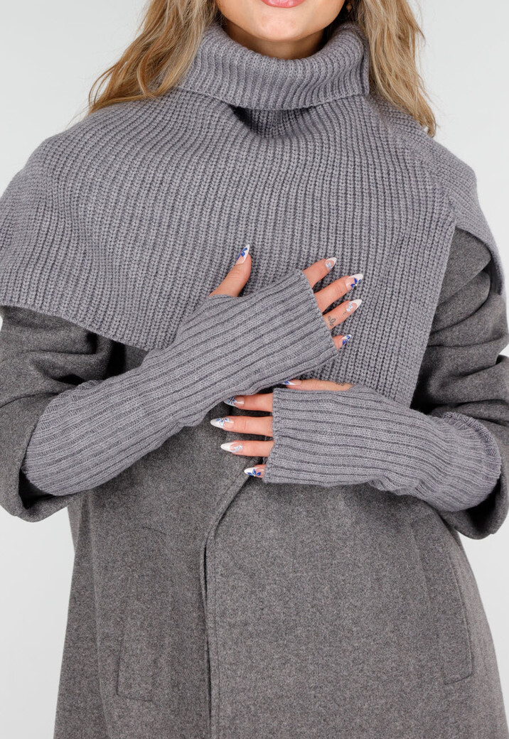 Gebreide Handschoenen met Vingeropening