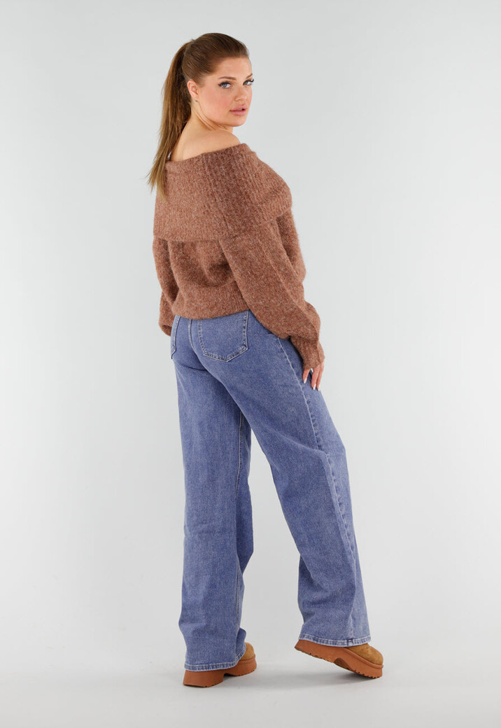 Bruine Suede Snowboots met Voering