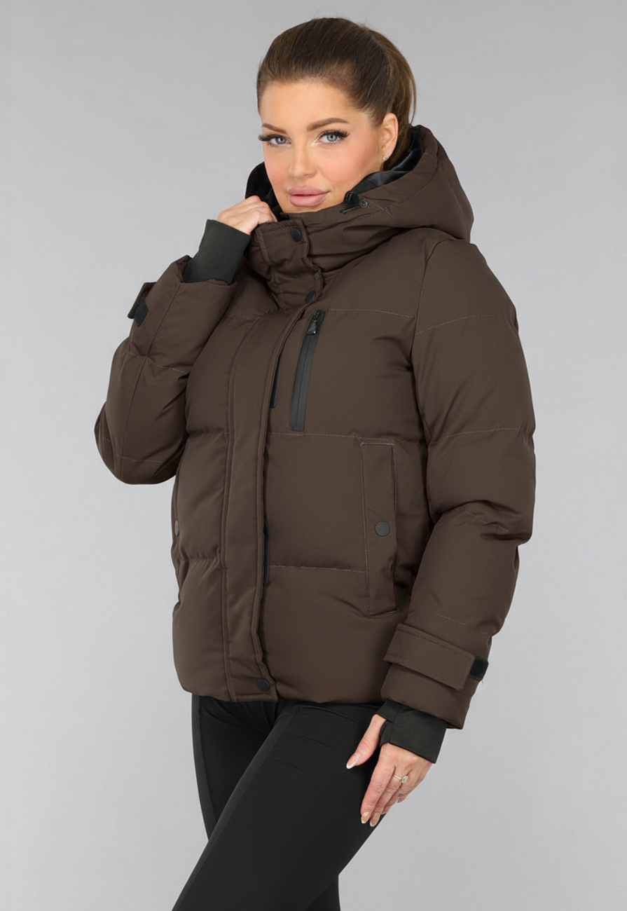Yeenily Dames Jas van pluche Lange Mouw Warme Vest Capuchonjas Oversize