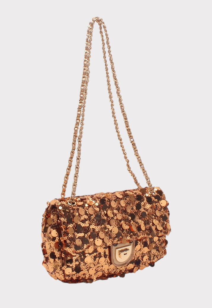 Gouden Tas met Pailletten