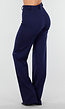 Tall Super Stretch Straight Leg Navy Blauwe Pantalon