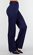 Super Stretch Straight Leg Navy Blauwe Pantalon