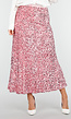 Roze Pailletten Midi Rok