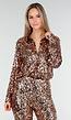 Goudkleurige Pailletten Blouse