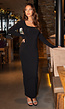 Sleek Noir Maxi