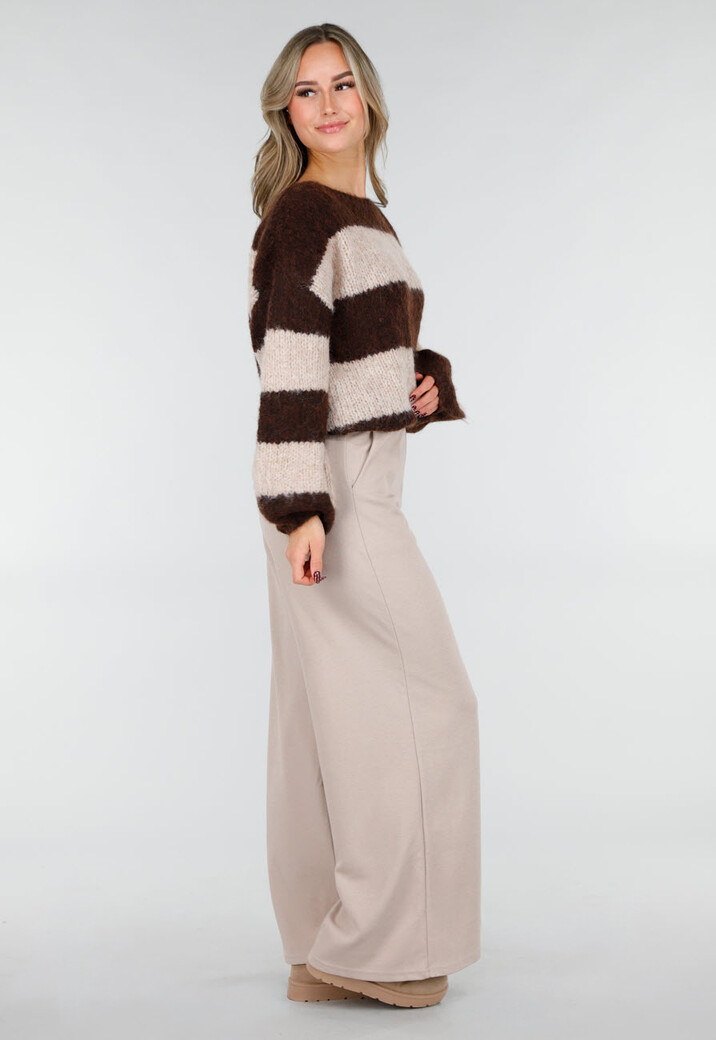 Beige Suède Look Lage Boots