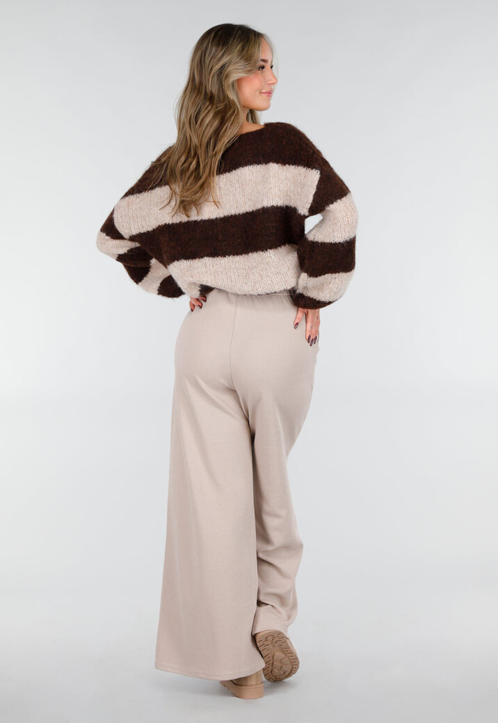 Beige Suède Look Lage Boots