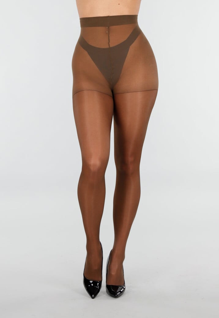 Bruine High Waist Panty 20 Denier