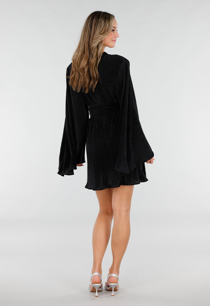 Zilveren Glitter Pumps met Bandjes