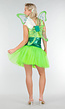 Neon Groene Tule Rok