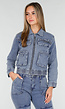 Denim Cargo Set Blauw