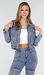 Denim Cargo Set Blauw