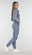 Denim Cargo Set Blauw