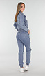 Denim Cargo Set Blauw