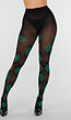 Groene Panty met Argyle Print