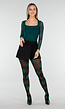 Groene Panty met Argyle Print