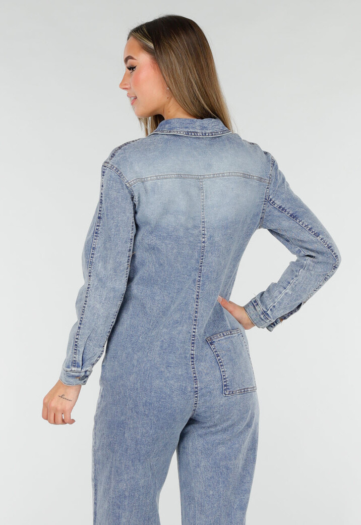 Oversized Baggy Denim Jumpsuit