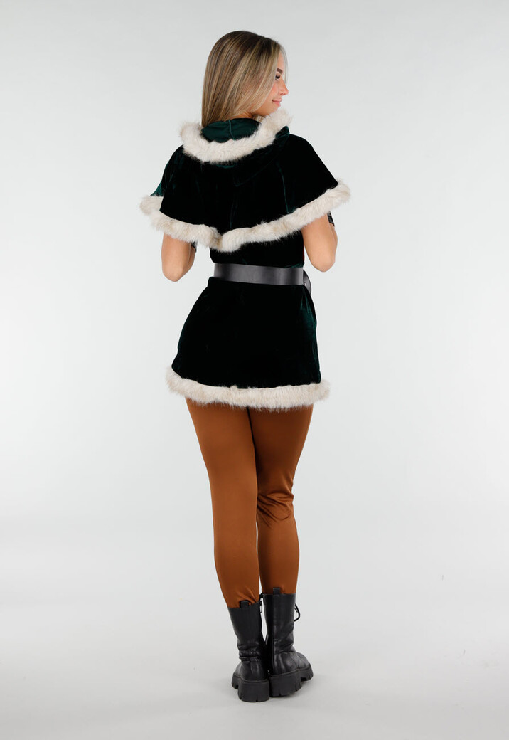 Bruin Viking Kostuum met Bont