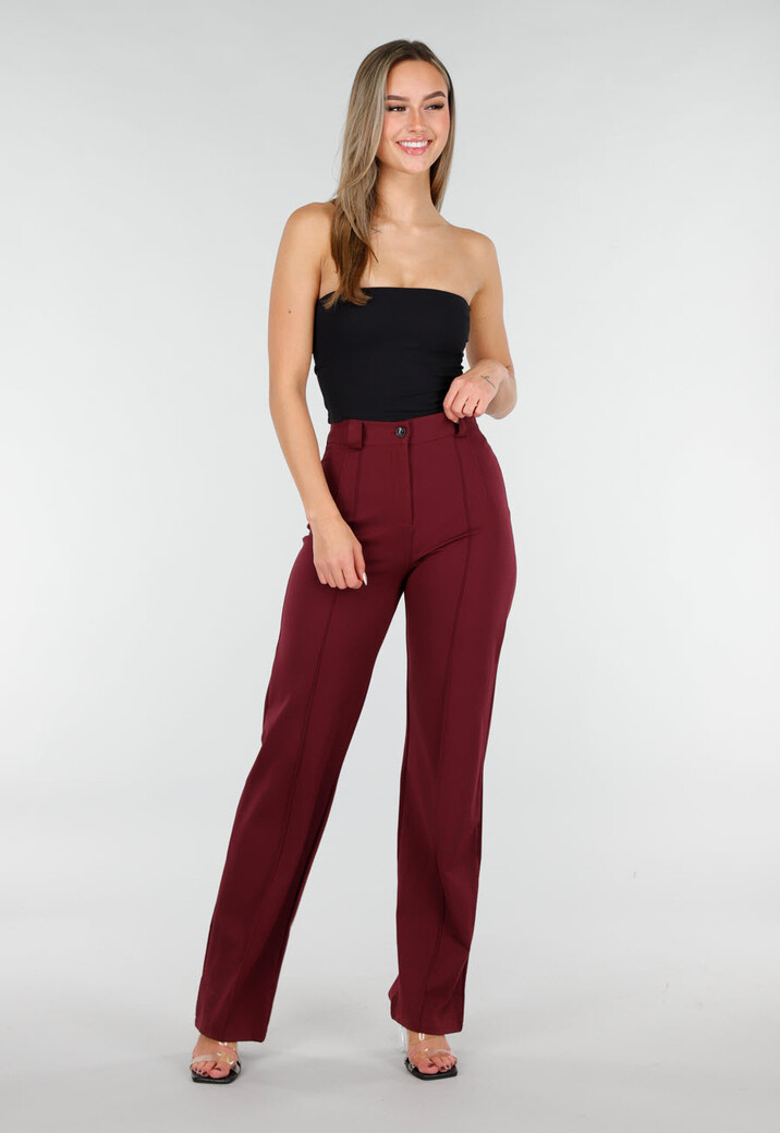 Zwarte Bandeau Crop Top met Pads