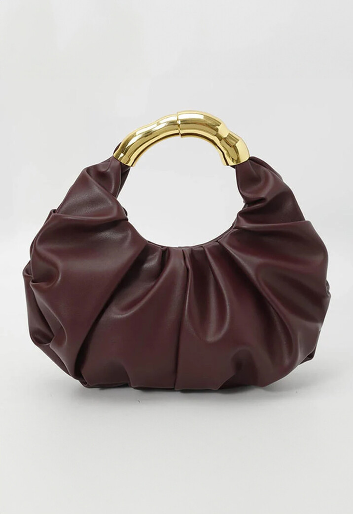 Handtas met Gouden Handvat