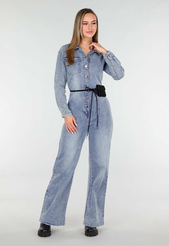 Suède Look Ceintuur met Mini Pouch