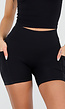 Zwarte High Waist Short
