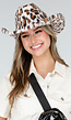 Luipaardprint Cowboyhoed