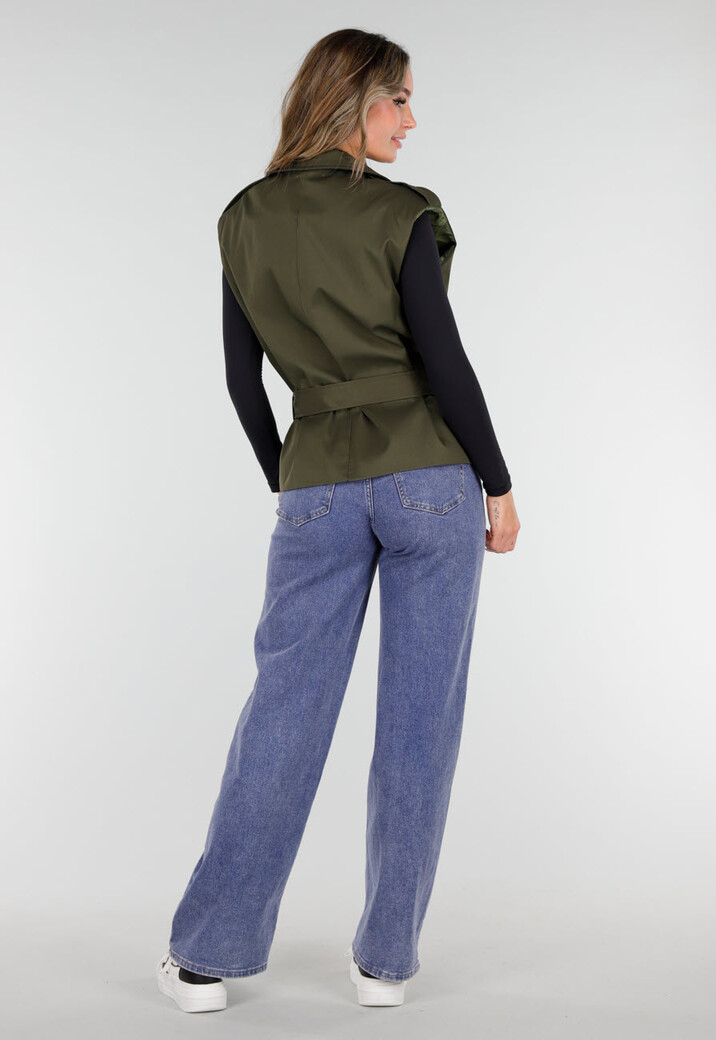 Overslag Gilet Groen