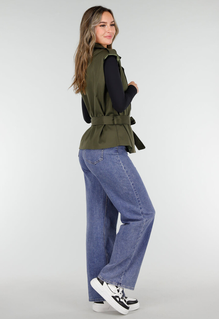 Overslag Gilet Groen