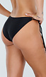 Zwart Bikini Broekje met Gouden Ringen