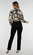 Bloemenprint Cropped Bomber Jack