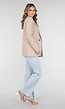 Dubbelknoop Blazer Beige