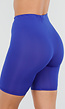 Blauwe High Waist Short Legging
