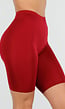 Bordeaux High Waist Short Legging