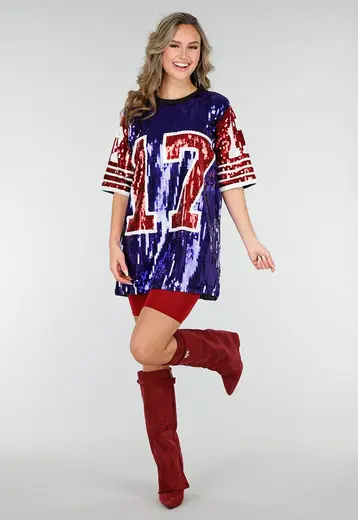 Sequin Game Day Look