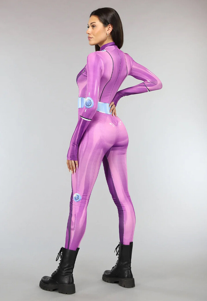 Paars Totally Spies Kostuum