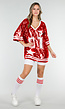 Rode Pailletten Jersey
